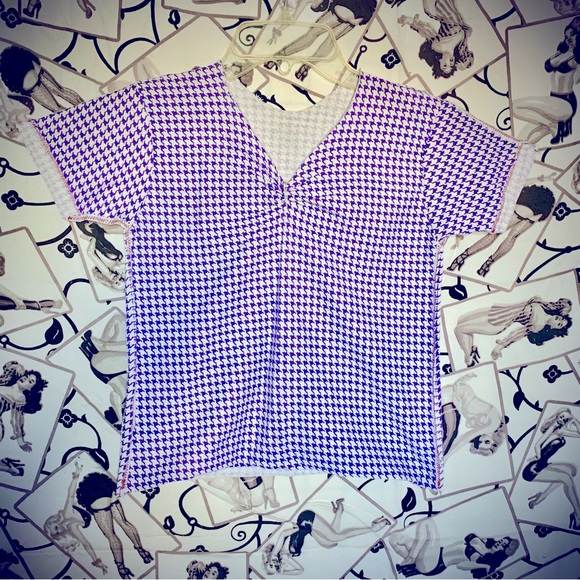 Houndstooth T-shirt - Picture 2 of 3
